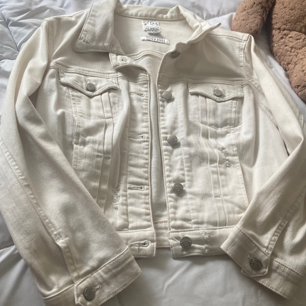 Selling Guess Distressed Jean Jacket